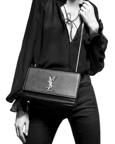 ysl kate monogram small|KATE SMALL IN GRAIN DE POUDRE EMBOSSED LEATHER.